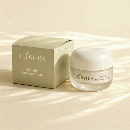 centella cream application