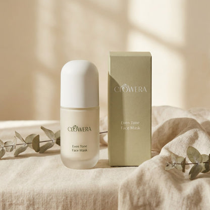 clowera face mask product packaging