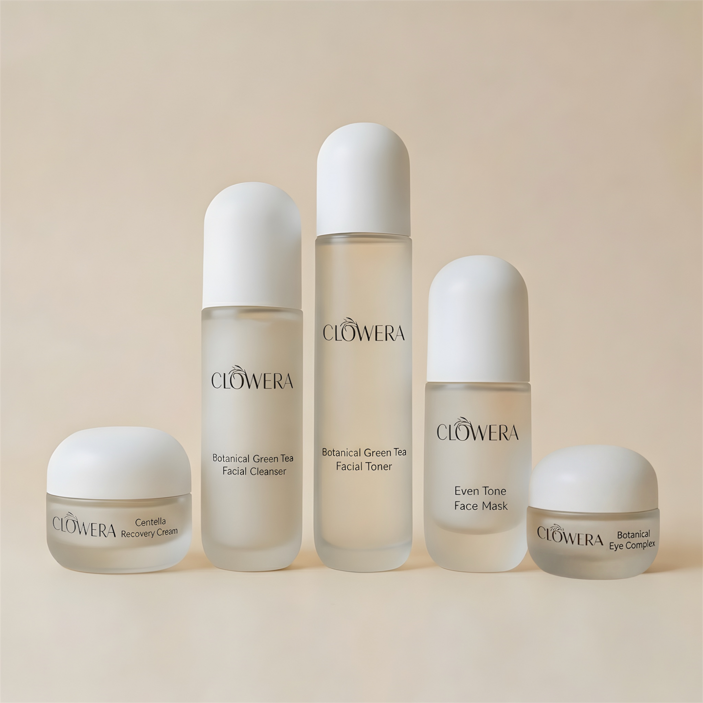clowera skincare set for glowing skin