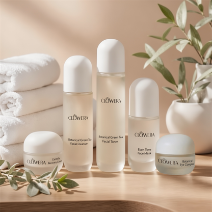 botanical skincare system full routine products