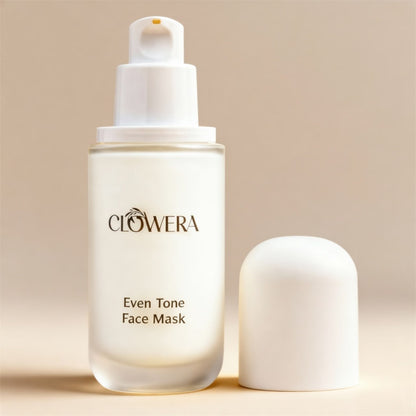 radiance face mask minimal aesthetic